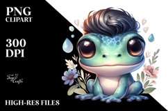 Big-Eyed Baby Frog, Transparent PNG Product Image 2