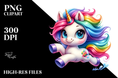 Cool Baby Unicorn, PNG Product Image 2