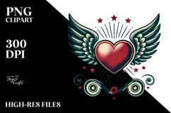 Winged Heart, Transparent PNG Product Image 2