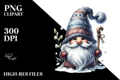 Winter Gnome, Transparent PNG Product Image 1