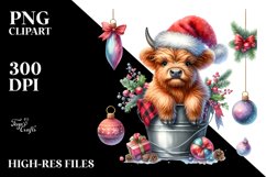 Highland Baby Cow PNG Product Image 2