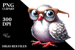 Goofy Smile Caricature-like es Sublimation Clipart Product Image 2