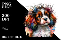 Expressive Baby English Springer Spaniel, PNG Product Image 2