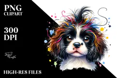 Expressive Baby English Springer Spaniel, PNG Product Image 2