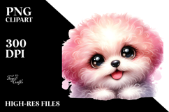 Cute Bichpoo Dog PNG Product Image 2
