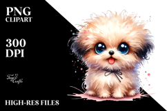 Cute Bichpoo Dog PNG Product Image 2