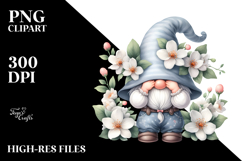 Happy Gnome with Big Hat, Transparent PNG Product Image 2