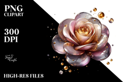 Abstract Rose PNG Product Image 2