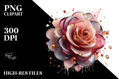 Abstract Rose PNG Product Image 2