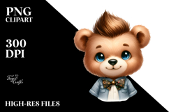 Cute Baby Bear PNG Product Image 2
