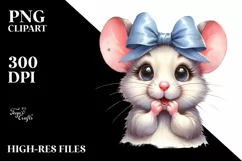 Excited Mouse Portrait Caricature-like | Sublimation | Product Image 3