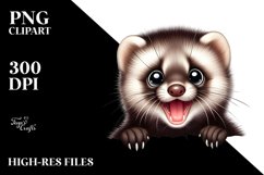 Funny Marten Sticker | Sublimation | Clipart Product Image 3