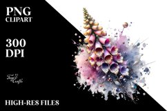 Abstract Shiny Foxglove Product Image 3