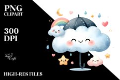 Cute Cloud PNG Product Image 2