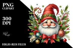 Christmas Gnome, Transparent PNG Product Image 1