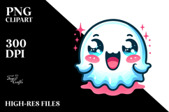 Funny Baby Ghost Laughing PNG Product Image 2