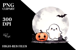Cute Ghost, PNG Product Image 2