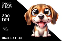 Funny Beagle Smiling | Sublimation | Clipart Product Image 3