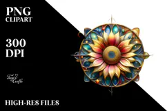 Shiny Sunflower made of PNG Product Image 2