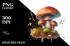 Pastel Mushroom, Transparent PNG Product Image 3
