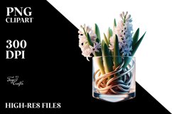 Abstract y Hyacinth | Clipart Product Image 1