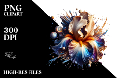 Glossy Iris PNG Product Image 2