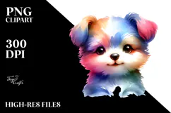 Cute Baby Dog PNG Product Image 2