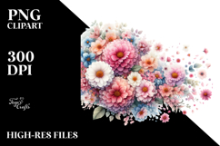 Flower Clouds, Transparent PNG Product Image 2