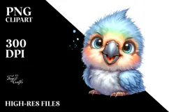 Happy Baby Parrot PNG Product Image 2