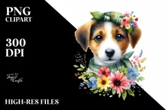 Colorful Cute Cat Watercolor PNG Product Image 3