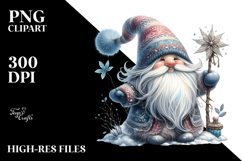 Detailed Winter Gnome PNG Product Image 2