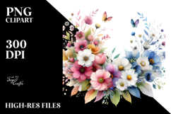 Spring Flower Clouds, Transparent PNG Product Image 2