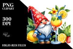 Whimsical Gnome Cocktail PNG Product Image 2