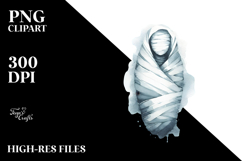 Watercollor Mummy Product Image 2
