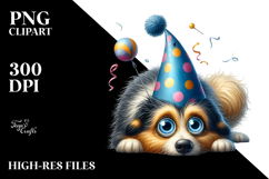 Whimsical Party Hat with Comically Large Udder PNG Product Image 2