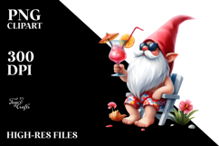 Whimsical Gnome Cocktail PNG Product Image 2