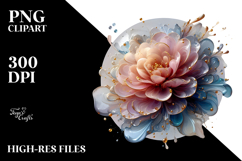 Abstract Carnation PNG Product Image 2