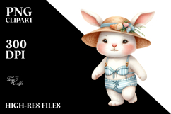 Whimsical Baby Bunny PNG Product Image 2