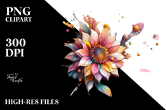 Sunflower Made of , PNG Product Image 2