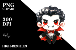 Digital Painting with Vampire PNG Product Image 2