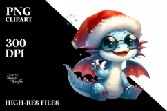 Cute Vibrant Dragon New Year PNG Product Image 2