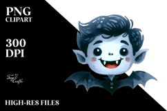Funny Vampire PNG Product Image 2