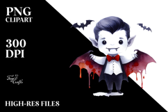 Funny Vampire PNG Product Image 2