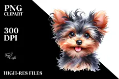 Happy Yorkipoo, Transparent PNG Product Image 2
