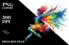 Vibrant Fairy Jumping, Transparent PNG Product Image 2