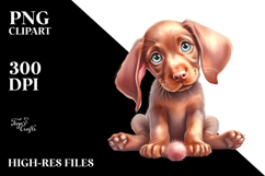 Happy Vizsla, Transparent PNG Product Image 2