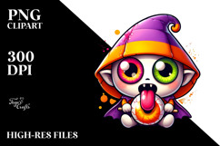 Goofy Banshee with Candy Corn PNG Product Image 2