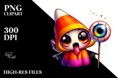 Goofy Banshee with Candy Corn PNG Product Image 2