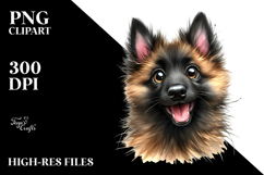 Cute Baby Malinois, Transparent PNG Product Image 2