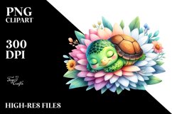 Colorfull Baby Turtle | Sublimation Product Image 3